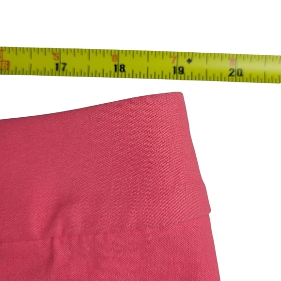 Lane Bryant Capri Pants Size 16 38X23 Pink Pockets Belt Loops The 4 Season New - Picture 7 of 11